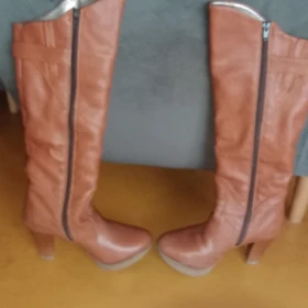 buty zimowe damskie skóra rozm39