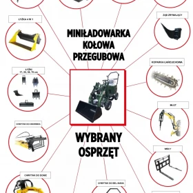 Mini Ładowarka Kołowa MS-L116 JSB - Nowa 2025