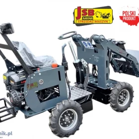 Mini Ładowarka kołowa przegubowa łamana MS-L116KN JSB - Nowa 2025