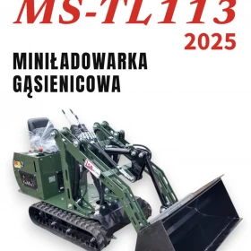 Mini Ładowarka gąsienicowa MS-TL113 JSB - Nowa 2025