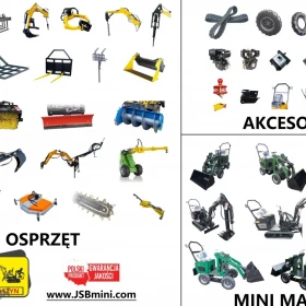 Mini Ładowarka gąsienicowa MS-TL113 JSB - Nowa 2025