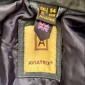 Kurtka Skórzana Kultowej Marki „ AVIATRIX ”r. (L/XL). Orginal !!!