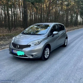 Nissan NOTE 2014 1.2 BENZYNA 66 tys km ZADBANY