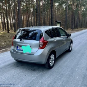 Nissan NOTE 2014 1.2 BENZYNA 66 tys km ZADBANY