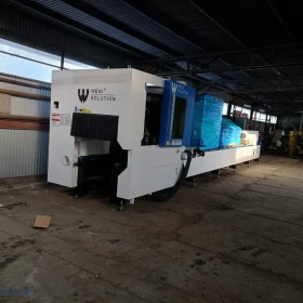 Wycinarka laserowa Fiber CNC cięcie rur i profili Model TL z głowicą ukosującą półautomat 6M podajnik