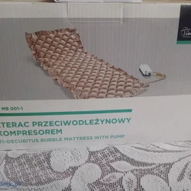 Łóżko rehabilitacyjne elektryczne Volker+nowy materac przeciwodleżynow