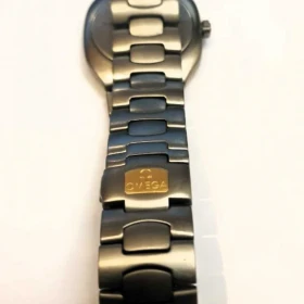 Tytanowo-Złoty 18k Zegarek „Omega Seamaster Polaris” kalendarz, Unisex