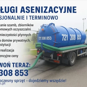 Wywóz szamba, nieczystości, asenizacja - Częstochowa, Mstów, Rędziny, Mykanów