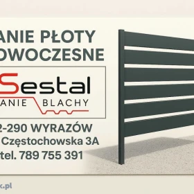 Ogrodzenie Panelowe 2,5 długie 1.5 wysokie