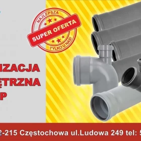 Rury kanalizacyjne kanalizacja wewnętrzna PP