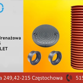 Studnia drenarska 315 studzienka drenażowa-rury kanalizacyjne