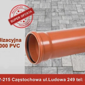 Rura kanalizacyjna zewnętrzna fi160x3.2x2000 PVC