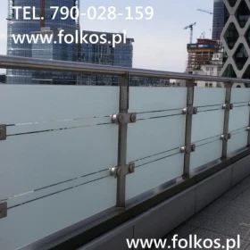 Kto okleja balkony na Wilanowie? - Folie matowe prywatyzujące Warszawa Wilanów - Usługa oklejania balkonów Wilanów, Ursynów, Mokotów-Folie na BALKONY