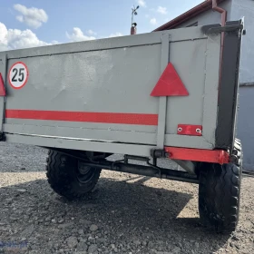 Przyczepa 1 - osiowa Sztywna rolnicza wszystkie Burty Owierane cała konstr. metalowej , koła Balonowe 10 tki cena : 3.500 PLN