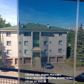 Folie przeciwsłoneczne Siedlce -Folia zewnetrzna przeciwsłoneczna na okna - Folia z filtrem UV i IR -Usługa oklejania szyb 