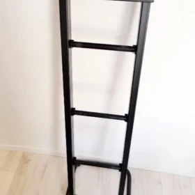 Stojak do Ekspozycji Kabli Metalowy Czarny Jak Nowy