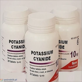 Cyjanek potasu - Eutanazja zwierząt.
