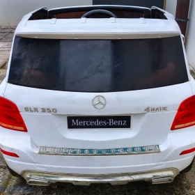 Samochód Elektryczny Dla Dzieci Mercedes GLK 350 Używany Sprawny Biały Plus Ładowarka