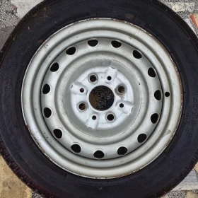 Felgi Stalowe 13" 135 x 13 2 Sztuki 4 Śruby Używane Stan Bardzo Dobry