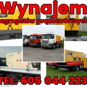 Agregat prądotwórczy wynajem, cała Polska