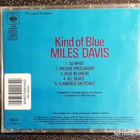 CD Nowa- Polecam Album CD MILES DAVIS – Album -Kind Of Blue CD