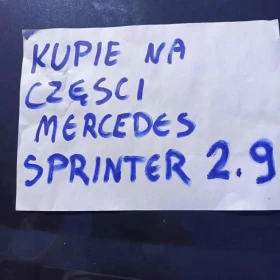 kupie silnik 2.9 sprinter do 7000 zł
