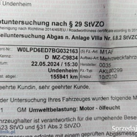Opel Astra J 1.6 benzyna 2010r 5 drzwi udok. przebieg