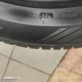 Alufelgi 17/55/205 od Skody 4 z oponami marki Pirelli całoroczne, przejechane ok. 3000km