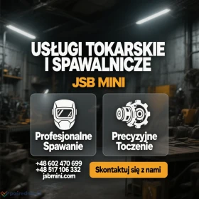 USŁUGI TOKARSKIE I SPAWALNICZE USŁUGI TOKARSKIE I SPAWALNICZE