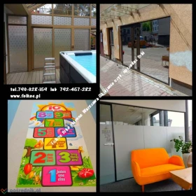 Folie z usługą oklejania szyb Łomża - folie dekoracyjne, folie matowe, lustro weneckie, folie bezpieczne, folie HAACP- usługa oklejania szyb + folie