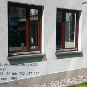 Folia lustro weneckie Warszawa- folie matowe, folie dekoracyjne, folie bezpieczne HACCP- Folie z usługą oklejania szyb Warszawa -Folkos folie okienne