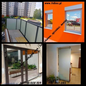 Folie Białystok - Usługa oklejania szyb Białystok - folie do biura, domu, sklepu, szkół, szpitali, magazynów, aptek....Oklejamy Białystok i okolice
