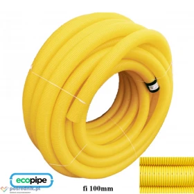 Rury drenarskie fi 100 z otworami - odwodnienie