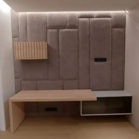 Panele tapicerowane na ścianę – wykonanie na zamówienie / montaż