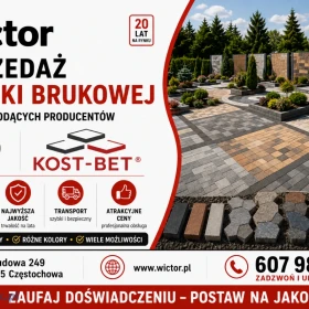 Kostka brukowa KOST-BET sprzedaż %