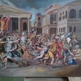 Sprzedam obraz porwanie Sabinek