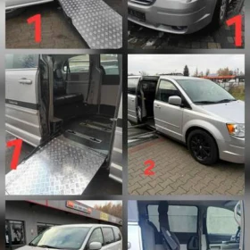 Chrysler Grand Voyager DLA NIEPEŁNOSPRAWNYCH dwie sztuki