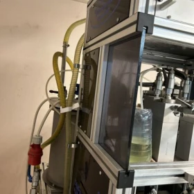 maszyna do domingu żywicowania/zalewania naklejek