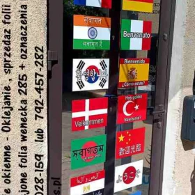 Usługa montażu folii Płock - folie na ścianki działowe -Oklejamy biura, szkoły, szpitale, magazyny, sklepy...Folie Płock