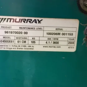 Odśnieżarka Murray