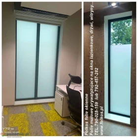 Folie na okno łazienkowe Marki, Ząbki, Kobyłka, Radzymin, Wołomin i okolice-Oklejamy okno w łazience - folia 100% prywatności -Folie prywatyzujące