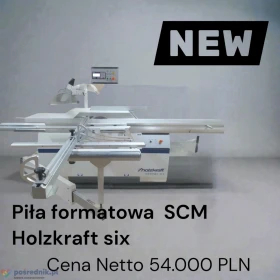 Piła formatowa SCM Si X, sterowanie PLC