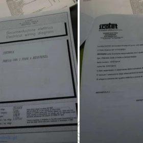 Półkowa prasa hydrauliczna ICOTET CON 2