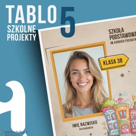 Szablony Tablo dla klasy – 11 projektów A2 do edycji