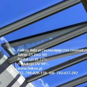 Folie Chrome 285, folia Chrome 270, folia Silver 20 Xtra, Silver 35 Xtra, Platine 80 XC - Folie przeciwsłoneczne zewnetrzne Warszawa TEL.531-005-526