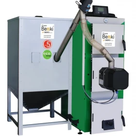 Wydajne ogrzewanie na drzewo lub pellet - DrewKo Hybrid 18 kW