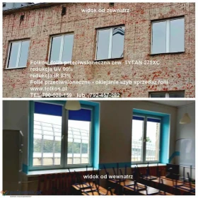 Usługa przyciemniania szyb - Warszawa TEL. 531005526 -Folie przeciwsłoneczne zewnetrzne na okna - Folie z filtrem UV i IR Warszawa