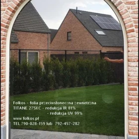 Usługa przyciemniania szyb - Warszawa TEL. 531005526 -Folie przeciwsłoneczne zewnetrzne na okna - Folie z filtrem UV i IR Warszawa