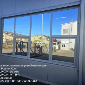 Folia przeciwsłoneczna Chrome 270XC, Platine 70XC, Silver 35 Xtra, Tytan 275XC, Tytan20 Xtra-folie przyciemniające na okna, witryny, świetliki dachowe