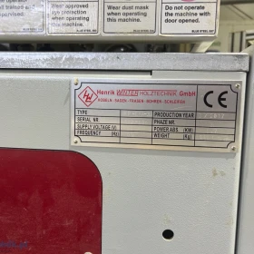 Czopiarka do profilowania pióro/wpust Winter HP-EMA-300